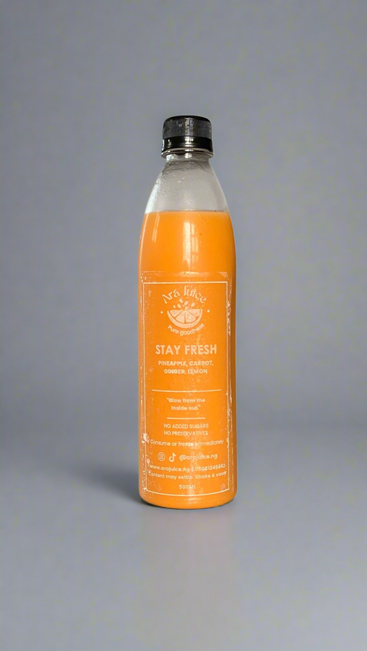 Stay Fresh - Carrot, Pineapple, Ginger, Lemon